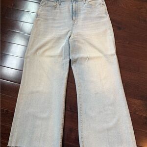 7 For All Mankind Women's Light Blue Jeans